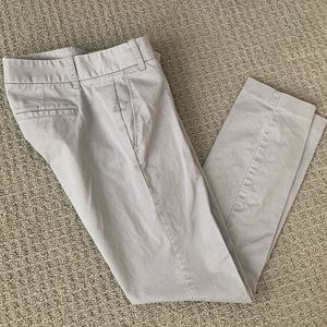 J Crew Frankie Skinny Cropped Chino Pant Size 00